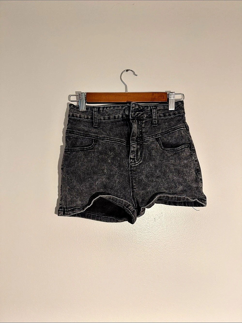 BDG Black Denim Jean Shorts